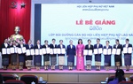 Trung ương Hội LHPN Việt Nam bế giảng lớp bồi dưỡng cán bộ Hội LHPN Lào năm 2025