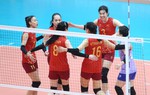 Đội tuyển bóng chuyền nữ Việt Nam vào trận chung kết SEA Games 33