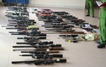 Nghệ An: Triệt phá đường dây chế tạo, mua bán vũ khí quân dụng "lớn nhất từ trước đến nay", bắt 42 đối tượng