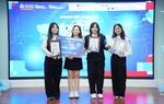 4 cô gái đoạt giải Quán quân cuộc thi "Digital Shark Up 2025"