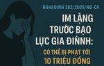 Im lặng trước bạo lực gia đình: Có thể bị phạt tới 10 triệu đồng
