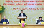 Hội nghị Thường trực Chính phủ với doanh nghiệp hàng đầu đất nước