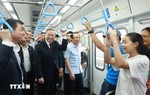 Tổng Bí thư Tô Lâm trải nghiệm tuyến Metro số 1 Bến Thành - Suối Tiên