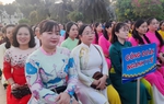 Trà Vinh: "Tuần lễ Áo dài" lan tỏa yêu thương, gìn giữ bản sắc