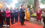 Chủ tịch nước chủ trì Lễ dâng hương khai Xuân tại Hoàng thành Thăng Long