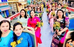 Các cấp Hội TPHCM đa dạng hoạt động hưởng ứng "Tuần lễ Áo dài" 2025