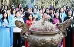 Cơ quan TƯ Hội LHPN Việt Nam về nguồn, giáo dục truyền thống tại Khu di tích K9 Đá Chông 