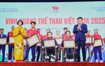 Vinh quang Thể thao Việt Nam 2025: Vinh danh nhiều gương mặt thể thao tiêu biểu