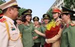 Bộ Công an động viên cán bộ, chiến sĩ tham gia luyện tập diễu binh 