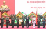 Lực lượng Dân quân tự vệ đón nhận Huân chương Hồ Chí Minh 