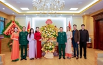 TƯ Hội LHPN Việt Nam chúc mừng Bộ đội Biên phòng nhân kỷ niệm 66 năm Ngày Truyền thống