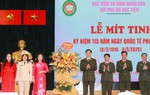 Hội Phụ nữ Học viện An ninh nhân dân tuyên dương điển hình tiên tiến và trao giải cuộc thi Viết-Vẽ