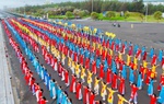 Phú Yên: Hơn 1.000 hội viên, phụ nữ rực rỡ sắc màu áo dài và dân vũ chào mừng Ngày 8/3