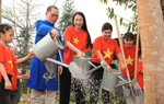 Trồng hơn 2.000 cây xanh chào mừng Giỗ Tổ Hùng Vương