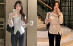 Tuyệt chiêu mặc áo sơ mi tôn dáng cao ráo, thon thả mà chị em nên biết