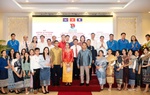 TPHCM: Gặp gỡ sinh viên Lào, Campuchia nhân dịp Tết cổ truyền của 2 nước bạn