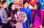 Phu nhân Tổng Bí thư và thông điệp về bản sắc dân tộc qua nghệ thuật Áo dài Biểu trưng Hội LHPN Việt Nam