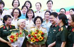 Phụ nữ Quân đội viết bản hùng ca bằng máu, nước mắt và nụ cười