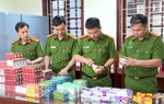 Kết quả phân tích thành phần của 21 loại thuốc giả vừa bị công an triệt phá