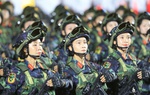 Ấn tượng tổng hợp luyện diễu binh, diễu hành tại TPHCM