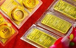 Giá vàng trong nước tiếp tục tăng, ngược chiều thế giới