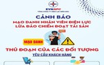 Cảnh báo tình trạng mạo danh nhân viên điện lực để lừa đảo