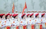 "Bóng hồng" Quân y miệt mài luyện tập cho lễ diễu binh 