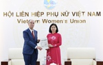 Tân Đại sứ Cuba tại Việt Nam chào xã giao Trung ương Hội LHPN Việt Nam