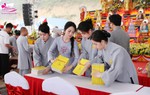 Mailisa tổ chức Pháp hội cầu an cho các gia đình tại làng tình nghĩa 