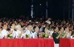 Tổng Bí thư dự Chương trình nghệ thuật đặc biệt mừng 50 năm Ngày thống nhất đất nước