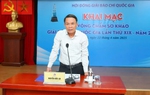 Số lượng tác phẩm tham dự Giải Báo chí Quốc gia lần thứ 19 nhiều nhất từ trước đến nay 