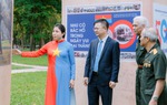 Triển lãm mỹ thuật "Bài ca thống nhất" chào mừng ngày hội non sông 30/4