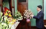 Chủ tịch nước Lương Cường thăm Khu di tích Chủ tịch Hồ Chí Minh