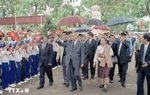 Điện chia buồn nguyên Chủ tịch Đảng, nguyên Chủ tịch nước Lào Khamtay Siphandone từ trần