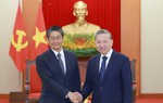 Tổng Bí thư: Việt Nam nhất quán coi Nhật Bản là đối tác quan trọng hàng đầu