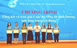 67 tập thể và cá nhân được trao giải cuộc thi "Phụ nữ Bình Dương một lòng trung với Đảng"