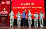 Hà Nội: Công bố quyết định đặc xá cho 139 phạm nhân