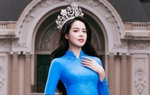 Hoa hậu Thanh Thủy là Gương mặt đại diện Bộ sưu tập "Áo dài biểu trưng Phụ nữ Việt Nam"