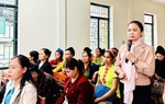 Đưa các hoạt động nâng cao quyền năng đến gần với phụ nữ, trẻ em dân tộc thiểu số