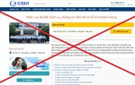 Cảnh báo trang web giả mạo Tổng Công ty Điện lực miền Bắc để lừa đảo khách hàng