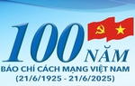 Ngày 30/5: Hội thảo quốc gia "100 năm Báo chí cách mạng Việt Nam đồng hành cùng sự nghiệp vẻ vang của Đảng và dân tộc"