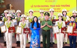 Biểu dương 20 "Phụ nữ Công an tiêu biểu" và 62 "Nữ Công an cơ sở xuất sắc" 