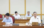 Tổng Bí thư Tô Lâm chủ trì họp cho ý kiến về tiến độ sắp xếp tổ chức bộ máy