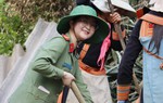 Phụ nữ Công an tỉnh Lai Châu chung tay "Xóa nhà tạm, dột nát" xây dựng "Mái ấm đồng bào tôi"