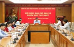 Phiên họp thứ nhất Ban Chỉ đạo 35 Đảng ủy Mặt trận Tổ quốc, các đoàn thể Trung ương