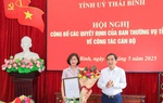 Tỉnh ủy Thái Bình công bố quyết định công tác cán bộ tại Hội LHPN tỉnh