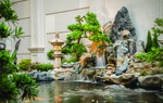 Thiết kế hòn non bộ tại gia