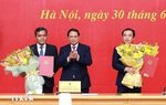 Thủ tướng trao quyết định bổ nhiệm 2 Bí thư Tỉnh ủy làm cán bộ cấp Thứ trưởng