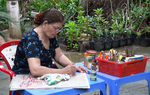 Nghệ thuật vẽ tranh trên kính của đồng bào Khmer ở Sóc Trăng trước nguy cơ thất truyền