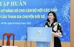 Tập huấn nâng cao năng lực kỹ năng số cho hơn 4.200 cán bộ Hội LHPN các cấp